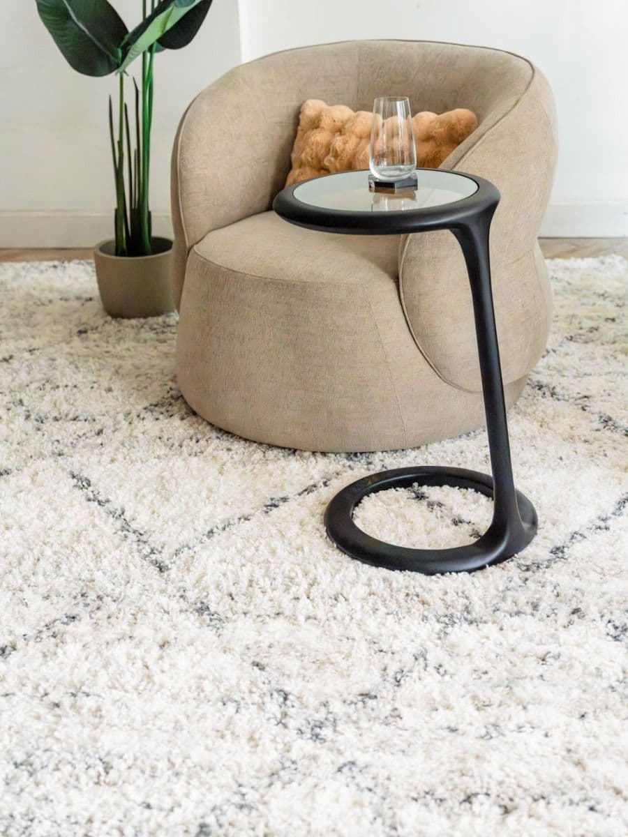 SHAGGY BRUMA MARROQUI GREY/IVORY 236X305